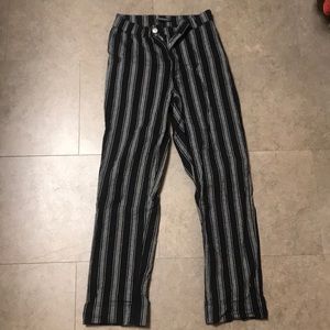 Brandy Melville black and white shipped pants